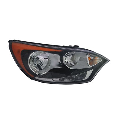 2013 kia rio front passenger side replacement led headlight assembly arswlki2503154c