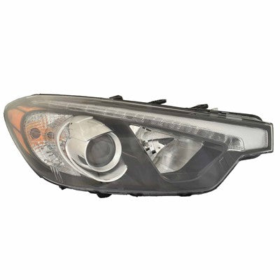 2014 kia forte front passenger side replacement led headlight assembly arswlki2503172c