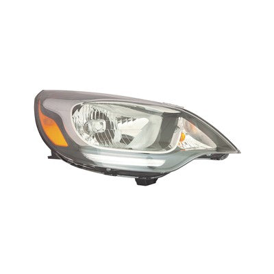 2015 kia rio front passenger side replacement led headlight assembly arswlki2503179c