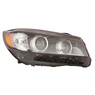 2016 kia sorento front passenger side replacement led headlight assembly arswlki2503186c