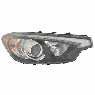 2015 kia forte front passenger side replacement hid headlight assembly arswlki2503200c