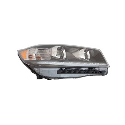 2019 kia sorento front passenger side replacement halogen headlight assembly arswlki2503226