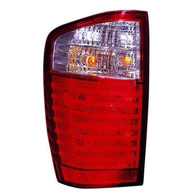 2007 kia sedona rear driver side replacement tail light assembly arswlki2800131c