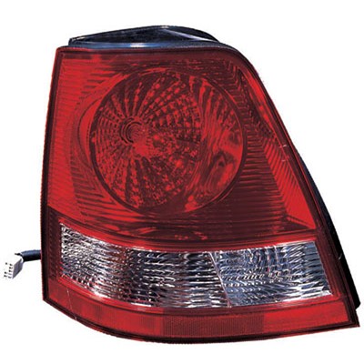 2003 kia sorento rear passenger side replacement tail light assembly arswlki2801118