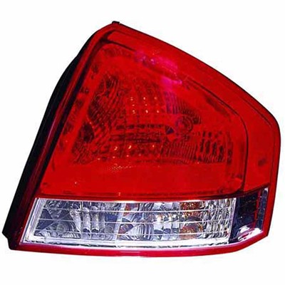 2007 kia spectra rear passenger side replacement tail light assembly arswlki2801132