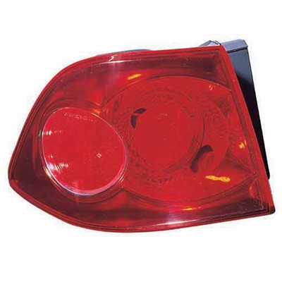 2006 kia magentis rear driver side replacement tail light assembly arswlki2804100