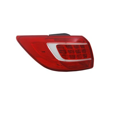 2011 kia sportage rear driver side replacement tail light assembly arswlki2804104c