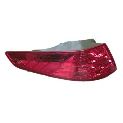 2012 kia optima rear driver side replacement led tail light assembly arswlki2804106c