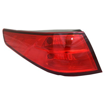 2014 kia optima rear driver side replacement tail light assembly arswlki2804114c