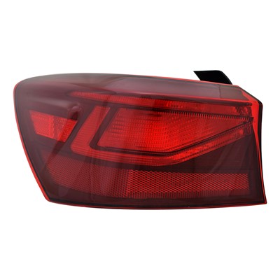 2021 kia forte rear driver side replacement led tail light assembly arswlki2804156c