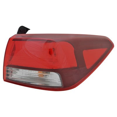 2020 kia rio rear passenger side replacement tail light assembly arswlki2805143