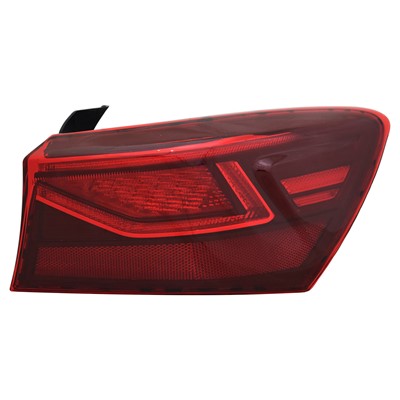 2019 kia forte rear passenger side replacement led tail light assembly arswlki2805158