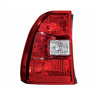 2009 kia sportage rear passenger side replacement tail light assembly arswlki2819100