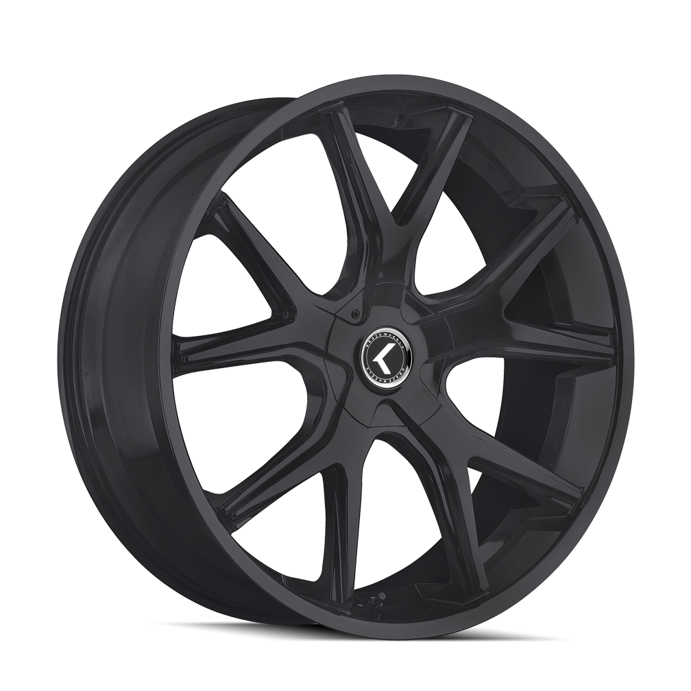 Kraze 24"x9.5" Non-Chrome Satin Black Custom Wheel ARSWCWKR14624937B30