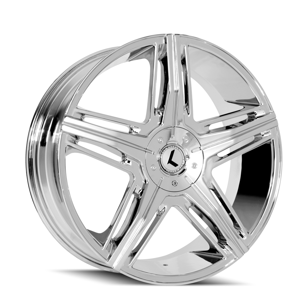 Kraze 22"x8.5" Chrome Chrome Custom Wheel ARSWCWKR15822804C40