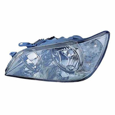 2004 lexus is300 front driver side replacement hid headlight lens and housing arswllx2502121v