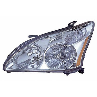 2009 lexus rx350 front driver side replacement halogen headlight assembly arswllx2502135c