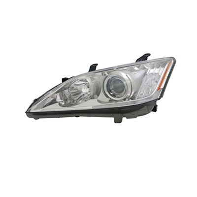 2010 lexus es350 front driver side replacement hid headlight assembly lens and housing arswllx2502149c