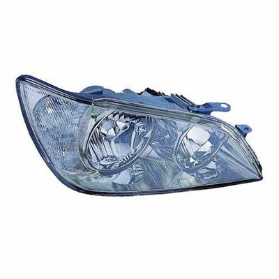 2002 lexus is300 front passenger side replacement hid headlight lens and housing arswllx2503121v