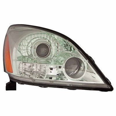 2008 lexus gx470 front passenger side replacement halogen headlight assembly arswllx2503124c