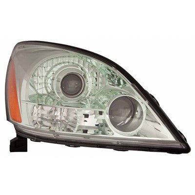 2004 lexus gx470 front passenger side oem headlight lens and housing arswllx2503124oe