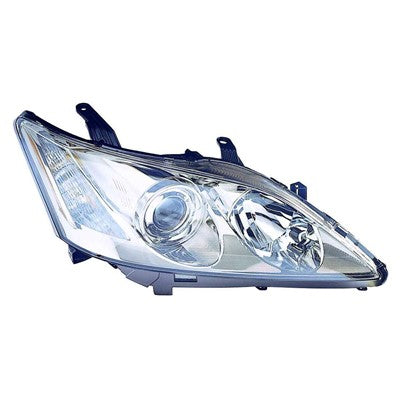 2009 lexus es350 front passenger side replacement halogen headlight lens and housing arswllx2503134c