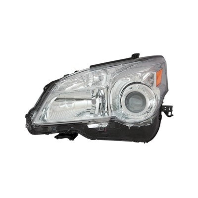 2013 lexus gx460 front driver side replacement halogen headlight lens and housing arswllx2518127