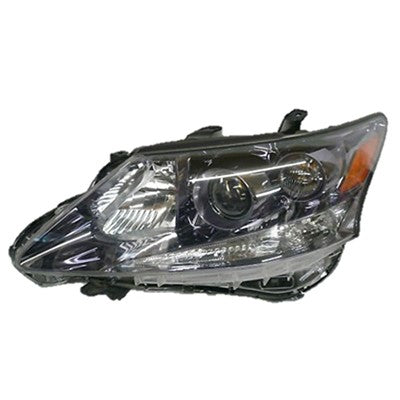 2012 lexus hs250h front driver side oem halogen headlight lens and housing arswllx2518128oe