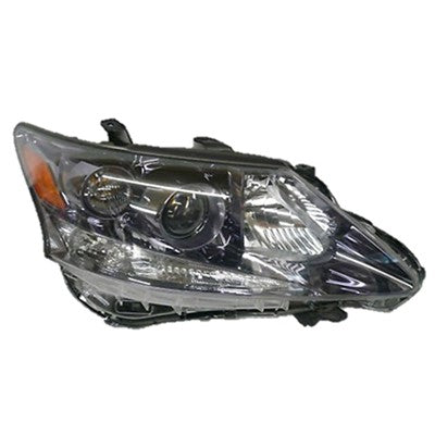 2012 lexus hs250h front passenger side oem halogen headlight lens and housing arswllx2519128oe