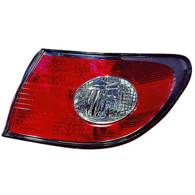 2002 lexus es300 rear passenger side replacement tail light lens and housing arswllx2801124c