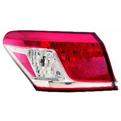 2012 lexus es350 rear driver side replacement tail light lens and housing arswllx2804104