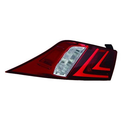 2015 lexus is250 rear driver side replacement tail light lens and housing arswllx2804114c