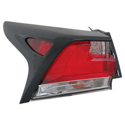 2015 lexus nx300h rear driver side replacement tail light lens and housing arswllx2804117c