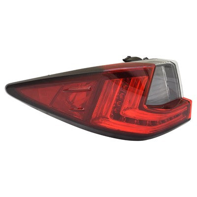 2019 lexus rx350l rear driver side replacement led tail light assembly arswllx2804133c