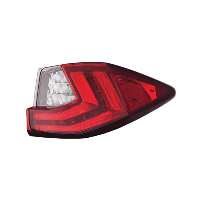 2019 lexus rx350l rear passenger side replacement led tail light assembly arswllx2805131c