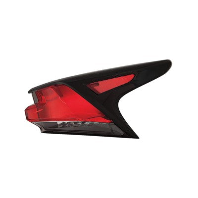 2020 lexus nx300 rear passenger side replacement tail light assembly arswllx2805137c