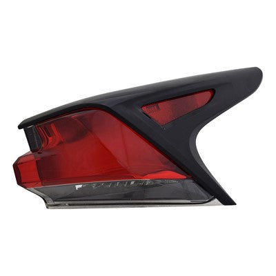 2020 lexus nx300 rear passenger side replacement tail light assembly arswllx2805137