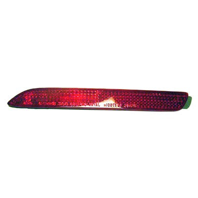 2013 toyota sienna rear driver side replacement bumper cover reflector arswllx2830100c