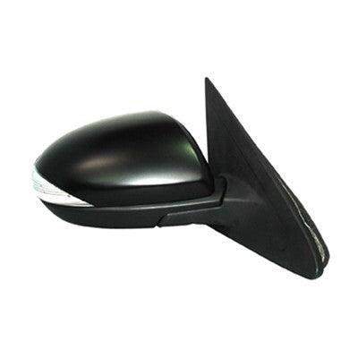 2010 mazda 3 passenger side power door mirror without heated glass with turn signal arswmma1321160