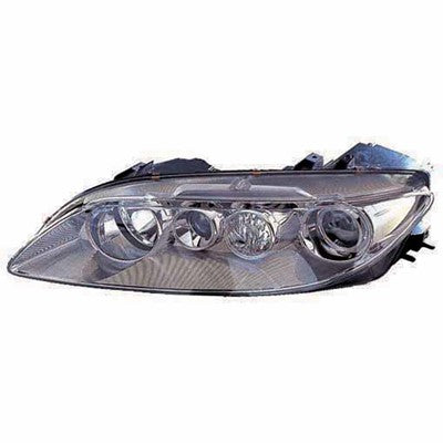 2005 mazda 6 front driver side replacement headlight lens and housing arswlma2502125