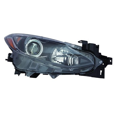 2014 mazda 3 sport front passenger side replacement halogen headlight assembly arswlma2503144c