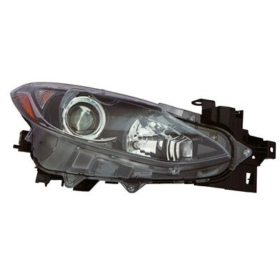 2014 mazda 3 sport front passenger side replacement halogen headlight assembly arswlma2503144v