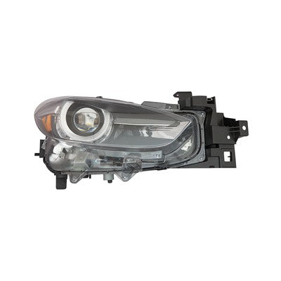 2017 mazda 3 front passenger side replacement led headlight assembly arswlma2503150c