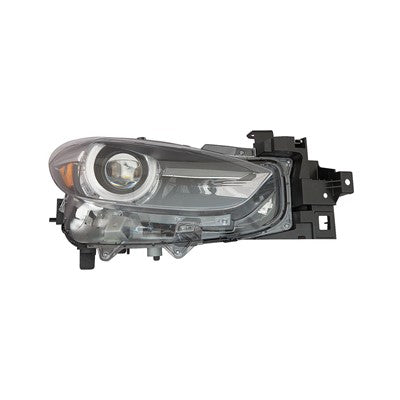 2018 mazda 3 front passenger side replacement led headlight assembly arswlma2503150c