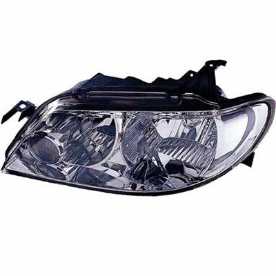 2002 mazda protege5 front driver side replacement headlight lens and housing arswlma2518106