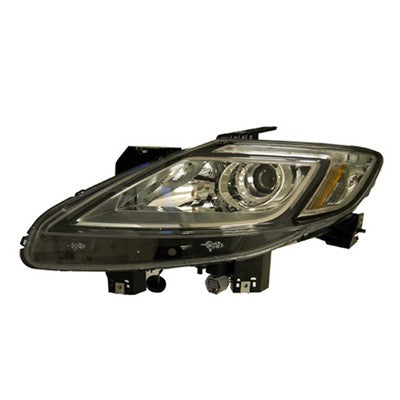 2009 mazda cx9 front driver side oem hid headlight lens and housing arswlma2518120oe