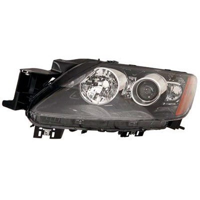 2010 mazda cx7 front driver side replacement halogen headlight lens and housing arswlma2518133c