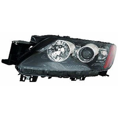 2011 mazda cx7 front driver side oem hid headlight lens and housing arswlma2518134oe