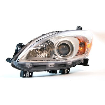 2016 mazda 5 front driver side replacement halogen headlight lens and housing arswlma2518139c