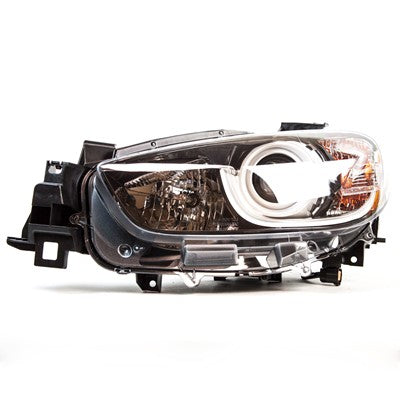 2015 mazda cx 5 front driver side replacement halogen headlight lens and housing arswlma2518146